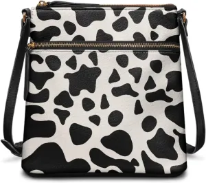 Sepetwhos Crossbody Bags Purses for Women Shoulder Handbags Crossover Stylish Trendy Pocketbook with Top Zipper Closure