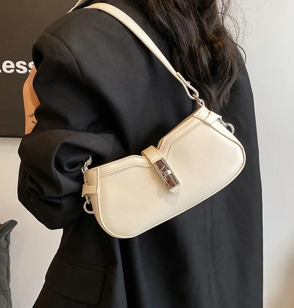 Shoulder Bag for Women Fashion Vegan Leather Tote Bags Hobo Handbag Chic Crossbody Bag Purse