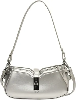 Shoulder Bag for Women Fashion Vegan Leather Tote Bags Hobo Handbag Chic Crossbody Bag Purse