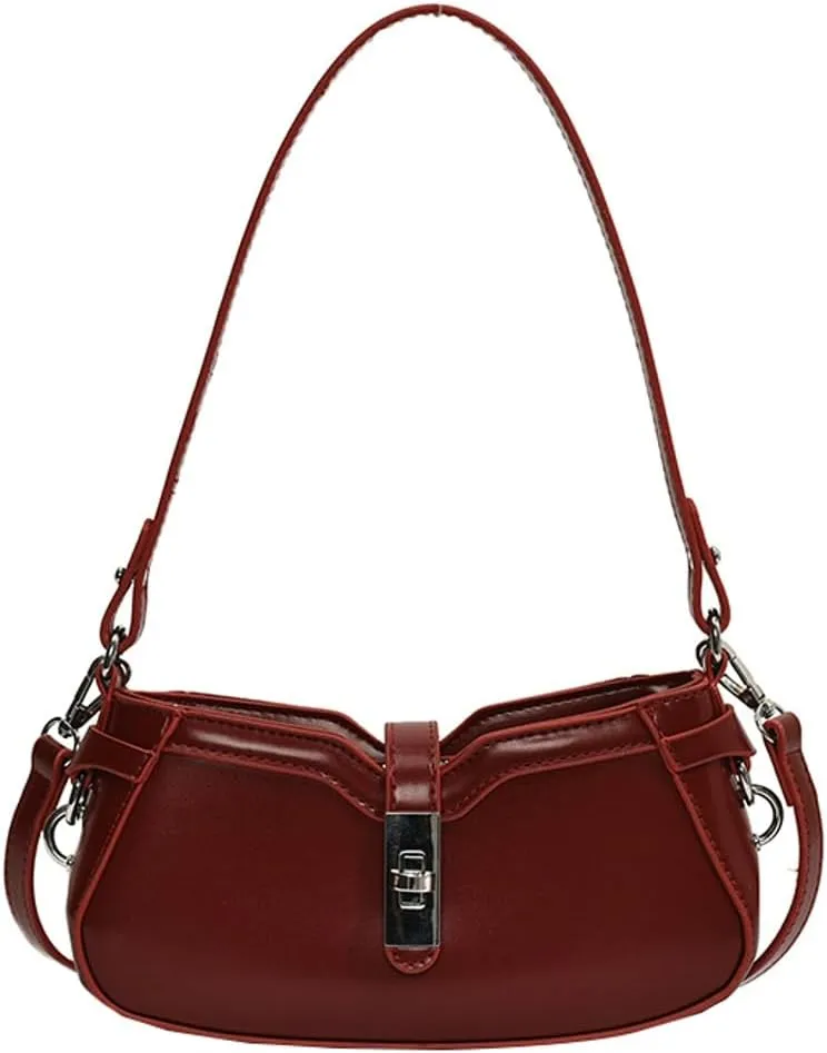 Shoulder Bag for Women Fashion Vegan Leather Tote Bags Hobo Handbag Chic Crossbody Bag Purse