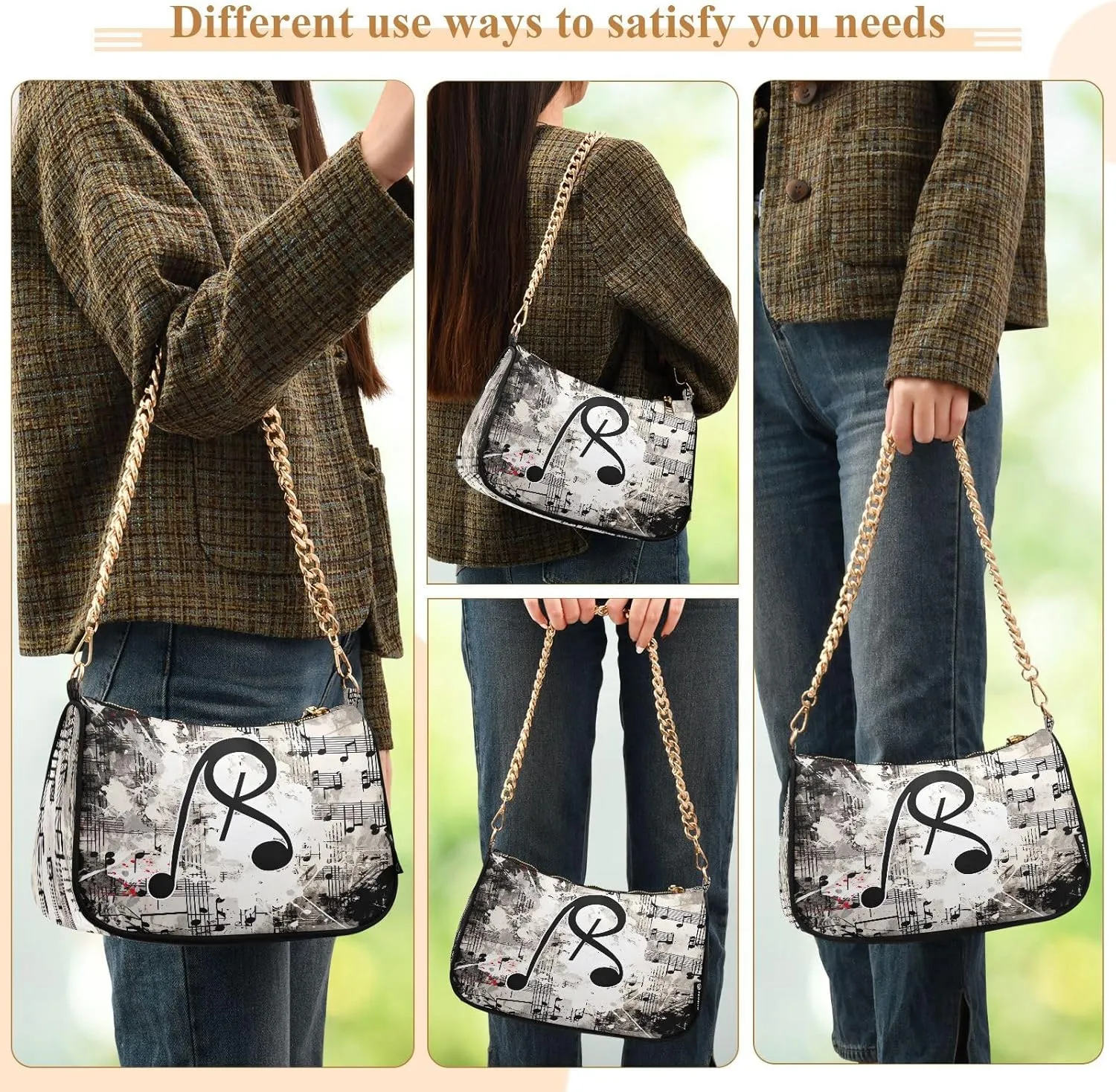 Starfish Palm Tree Woman Tote Bag Purse, Trendy Bags for Women