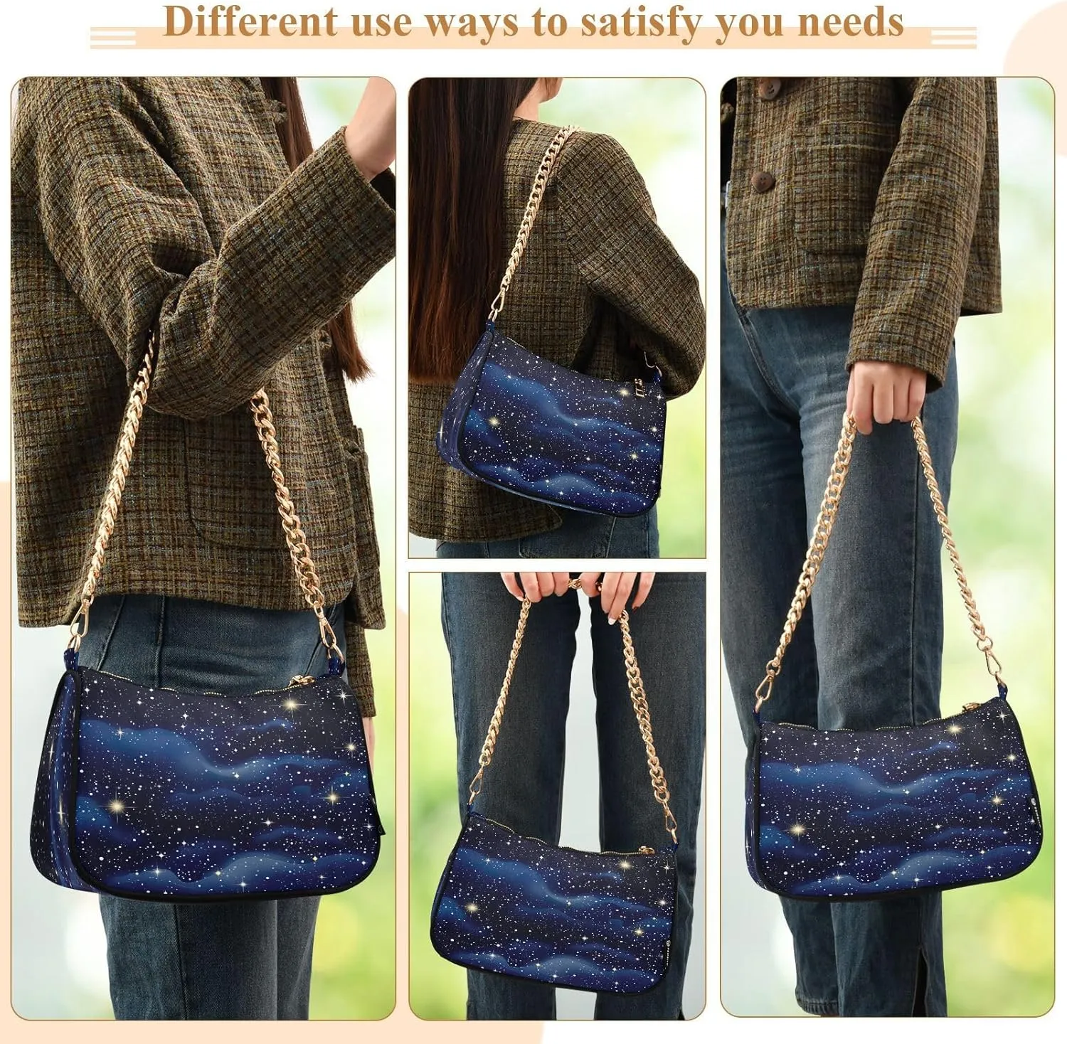 Starfish Palm Tree Woman Tote Bag Purse, Trendy Bags for Women