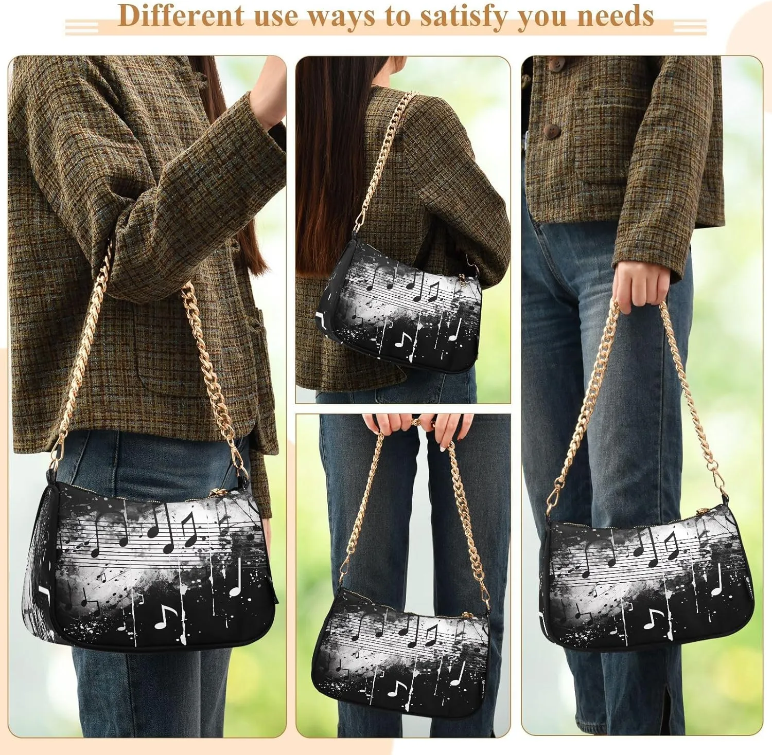 Starfish Palm Tree Woman Tote Bag Purse, Trendy Bags for Women