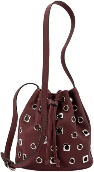 Stylish Bucket Bag Crossbody Bag for Women Punk Hollowed Out Crossbody Bag shoulder Bag Purse Satchel for Women