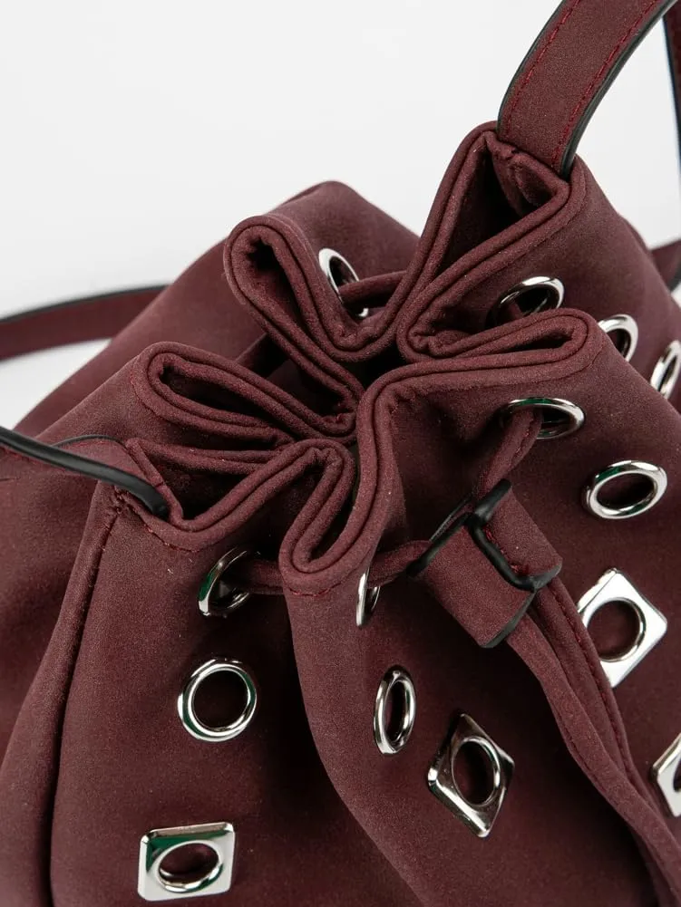 Stylish Bucket Bag Crossbody Bag for Women Punk Hollowed Out Crossbody Bag shoulder Bag Purse Satchel for Women