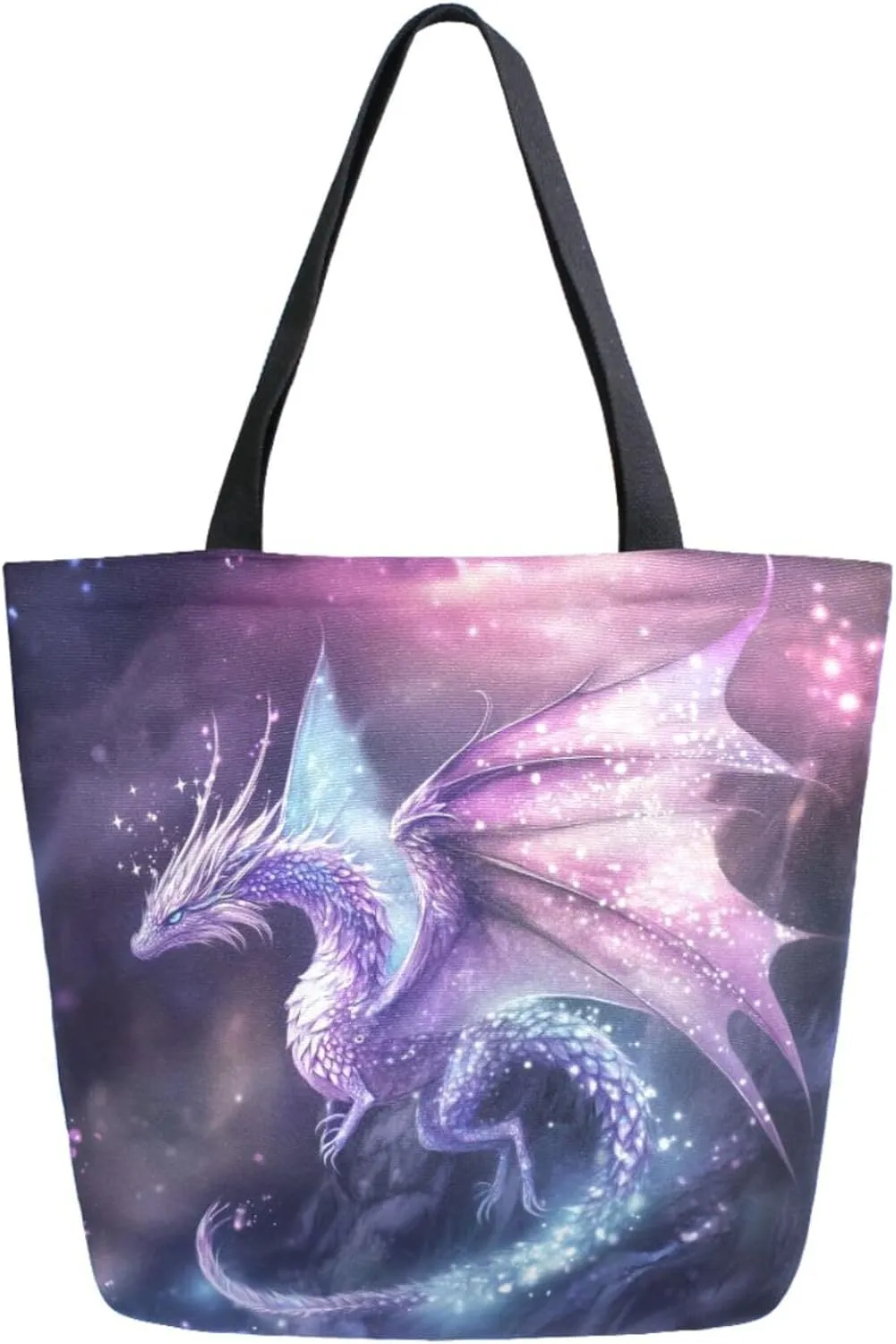 Stylish Cute Pattern Extra Large Shoulder Tote Bag for Beach Travel Weekender Gym Grocery Shopping