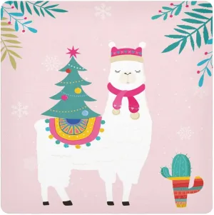 susiyo Christmas Tree Llama Alpaca Protective Wrap Anti-scratch Lens Camera Wrap Lens Protector Magic Self-Adhesive Cloth Wrapper Portable Cosmetic Bag Travel Organizer for Camera DSLR Laptop Accessor