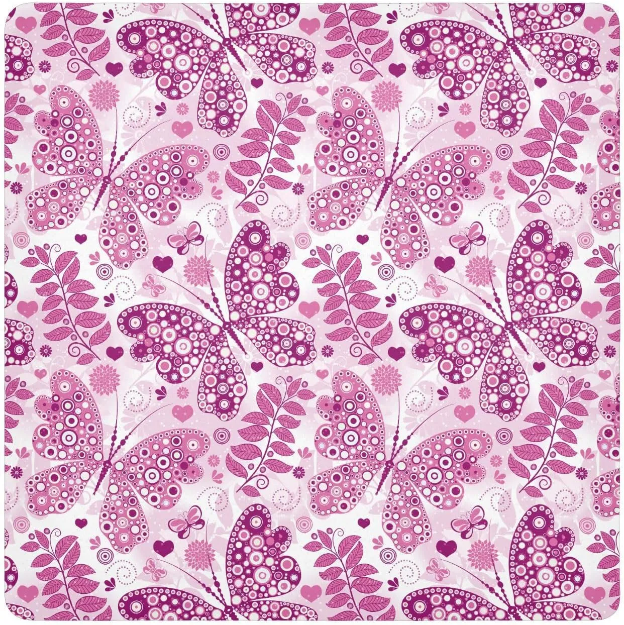 susiyo Pink Butterflies Protective Wrap Anti-scratch Lens Camera Wrap Lens Protector Magic Self-Adhesive Cloth Wrapper Portable Cosmetic Bag Travel Organizer for Camera DSLR Laptop Accessories