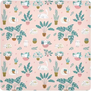 susiyo Potted Flowers Cats Protective Wrap Anti-scratch Lens Camera Wrap Lens Protector Magic Self-Adhesive Cloth Wrapper Portable Cosmetic Bag Travel Organizer for Camera DSLR Laptop Accessories