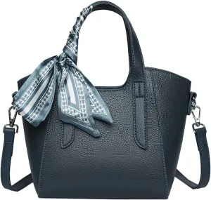 Synthetic Leather Bucket Bags for Women Trendy Hobo Handbags with Removable Shoulder Strap Sling Bags for Daily