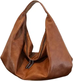 Tote Bag for Women Large Vegan Leather Work Commuter Shoulder Bag Waterproof Lightweight Durable Spacious Designer Handbag for Travel Office