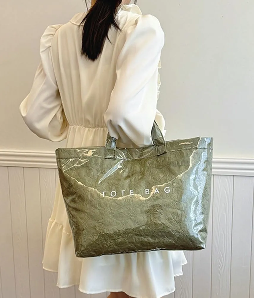 Tote Bag for Women Shoulder Bags Large Satchel and Purse Stylish Kraft Paper Handbag Dating Work Shopping