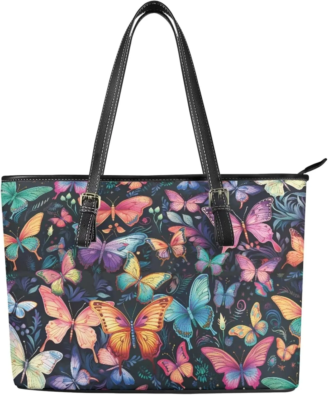 Tote Bag with Wallet for Women Fashion Lady Handbag with Strap Spacious Work-Ready Laptop Bag