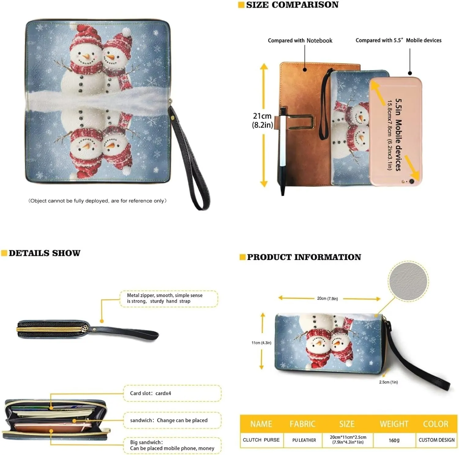 Tote Bag with Wallet for Women Fashion Lady Handbag with Strap Spacious Work-Ready Laptop Bag