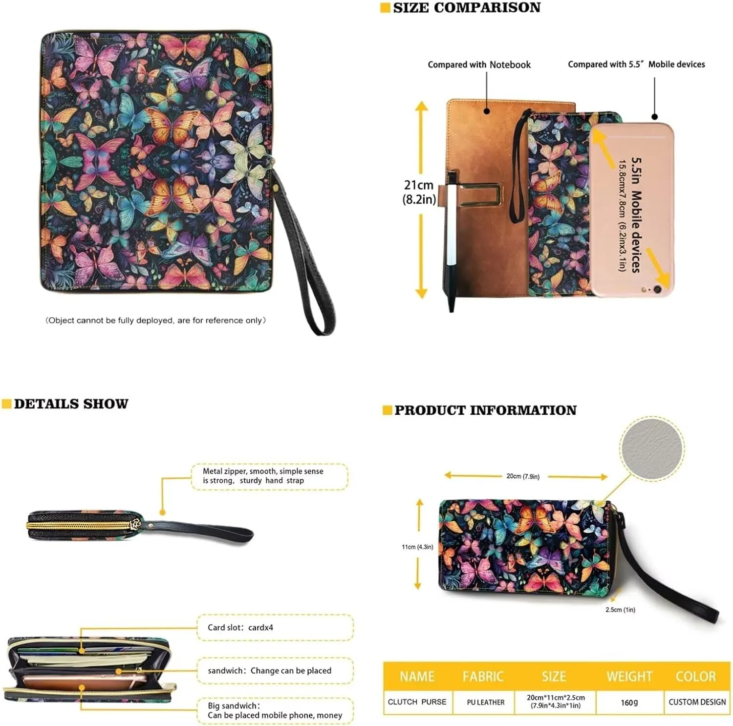 Tote Bag with Wallet for Women Fashion Lady Handbag with Strap Spacious Work-Ready Laptop Bag