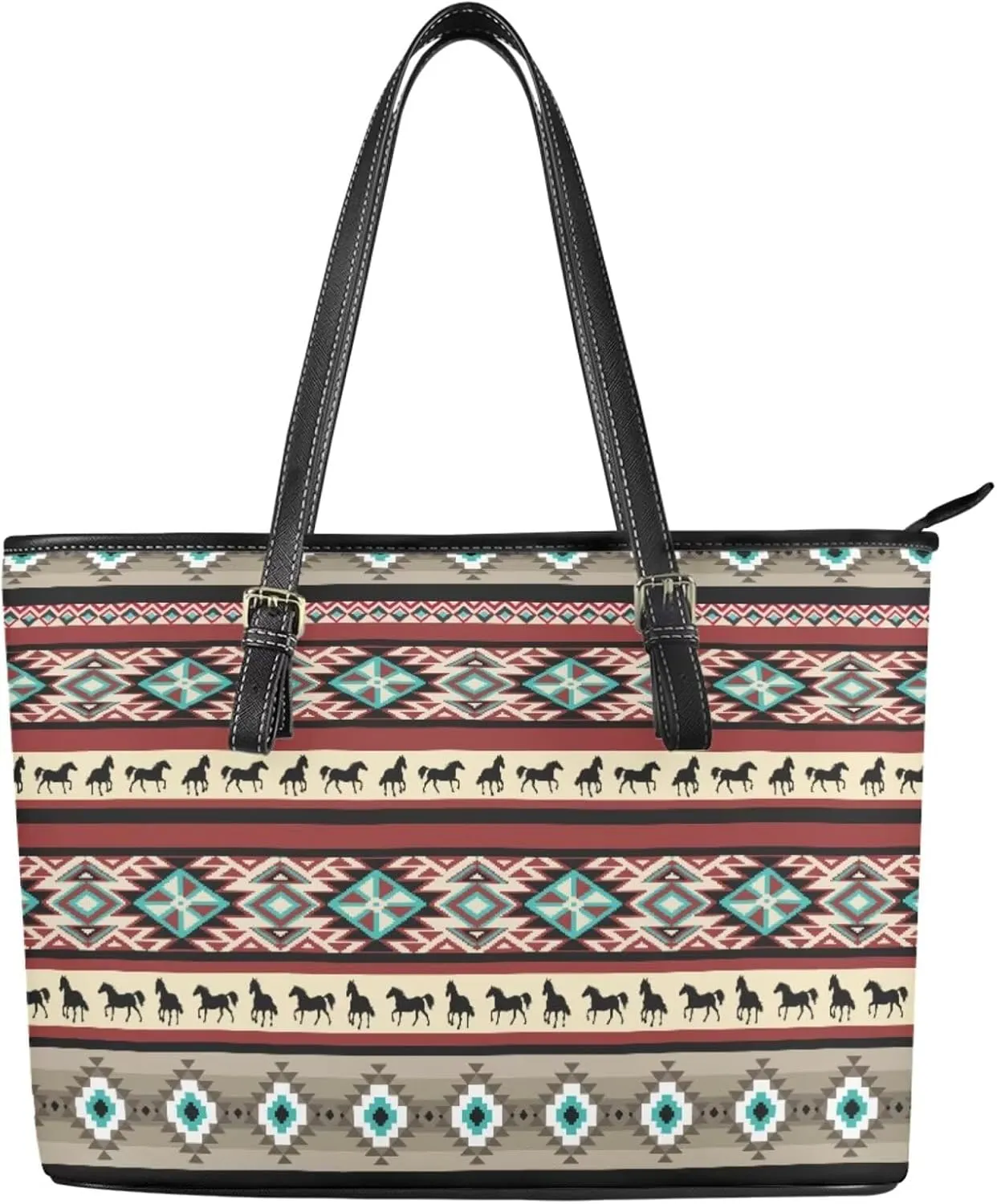 Tote Bag with Wallet for Women Fashion Lady Handbag with Strap Spacious Work-Ready Laptop Bag