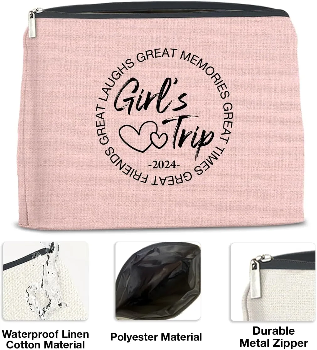 Travel Gifts for Women Makeup Bag, Gifts for Women Friends Sister Daughter, Travel Cosmetic Organizer Bag