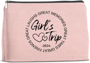 Travel Gifts for Women Makeup Bag, Gifts for Women Friends Sister Daughter, Travel Cosmetic Organizer Bag