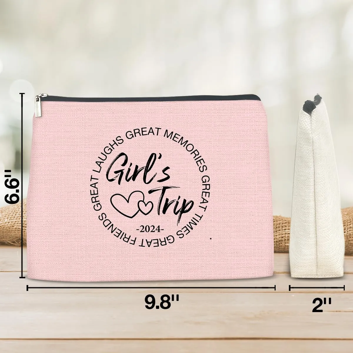 Travel Gifts for Women Makeup Bag, Gifts for Women Friends Sister Daughter, Travel Cosmetic Organizer Bag