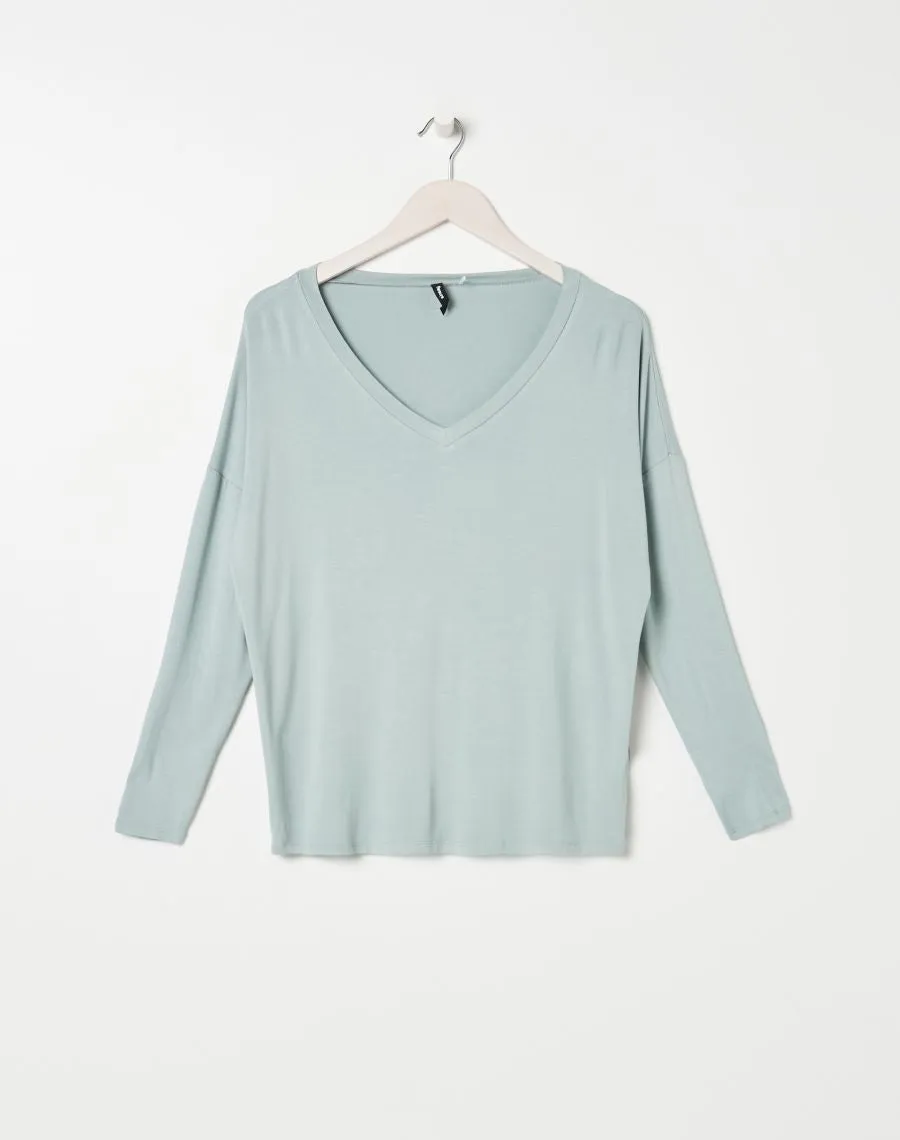 V neck blouse