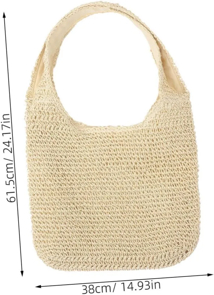 VALICLUD Fashion Weaving Bag Purse Bags for Storage Clothes Bags for Storage Tote Bins Wallet Storage Purses