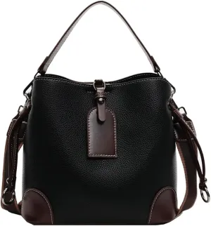 Ventilate Bucket Bags with Large Capacity Casual Handbags for Women Simple Trendy Bucket Bags for Daily Life