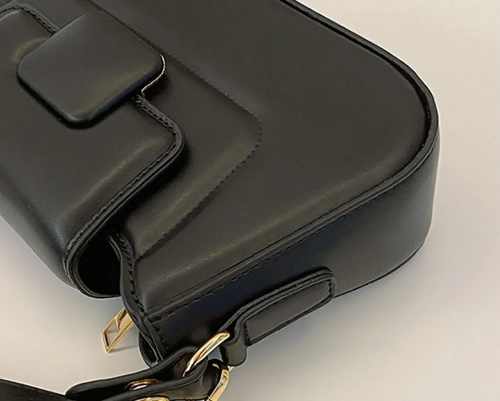 Women Casual Shoulder Bag PU Leather for Women Crossbody Hobo Purses Bag Chic Tote Handbags with 2 Removable Strap