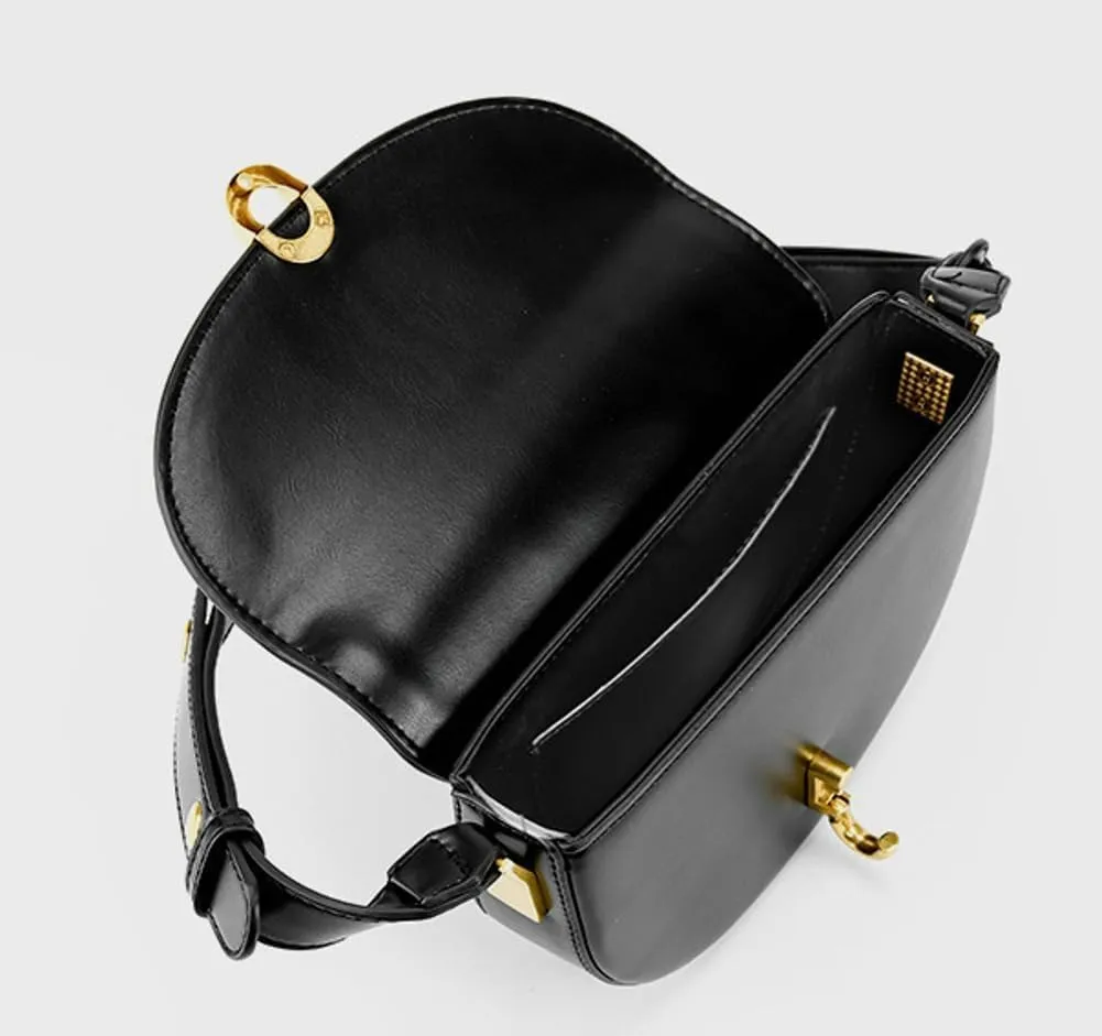 Women Saddle Shoulder Bag PU Leather Handbag Trendy Crossbody Tote Bag Hobo Satchel Casual Purse 2025