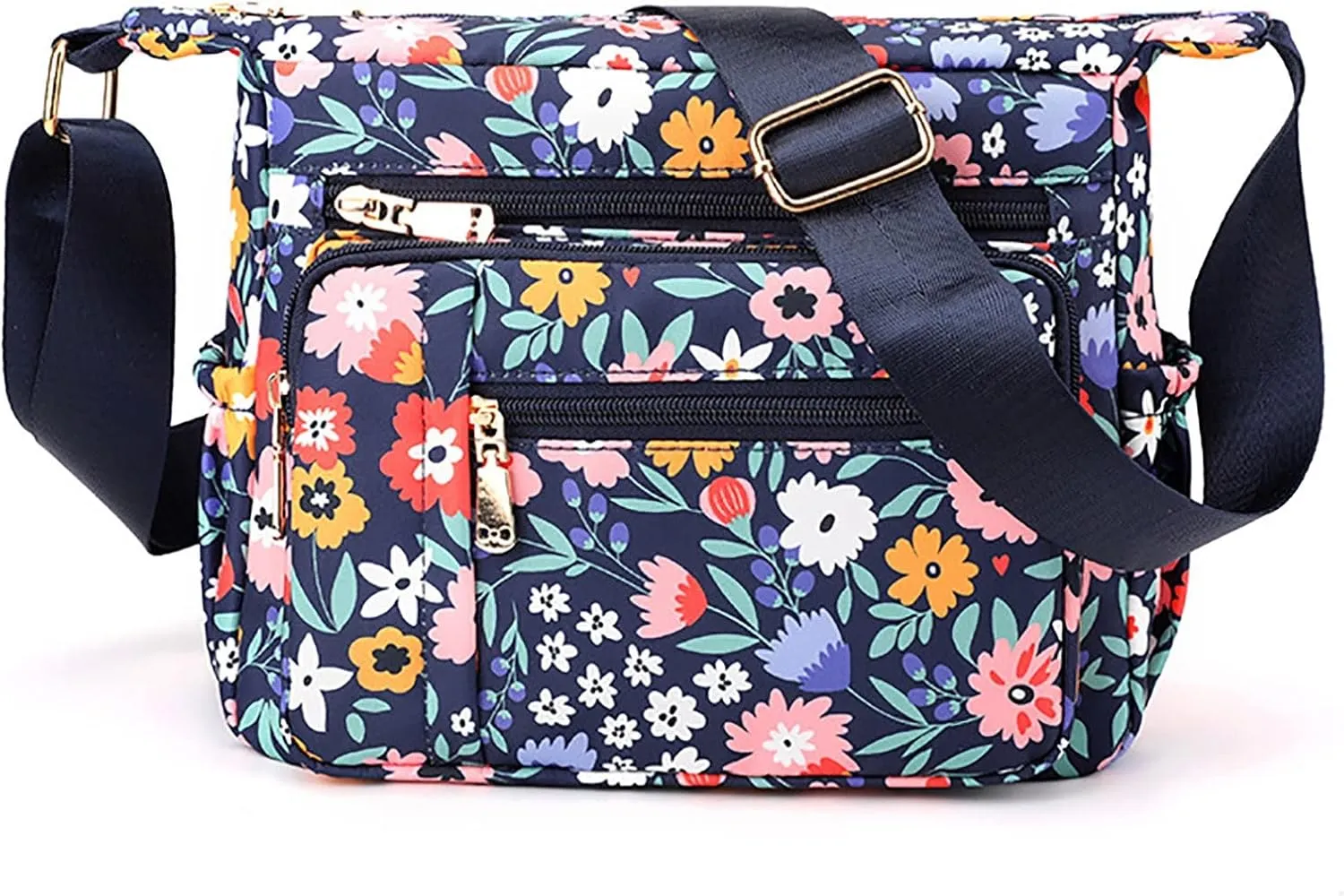Women Shoulder Handbag Roomy Multiple Pockets Bag For Ladies Crossbody Purse Fashion Tote Top Handle (A, One Size)