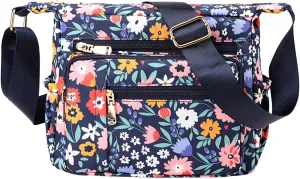 Women Shoulder Handbag Roomy Multiple Pockets Bag For Ladies Crossbody Purse Fashion Tote Top Handle (A, One Size)
