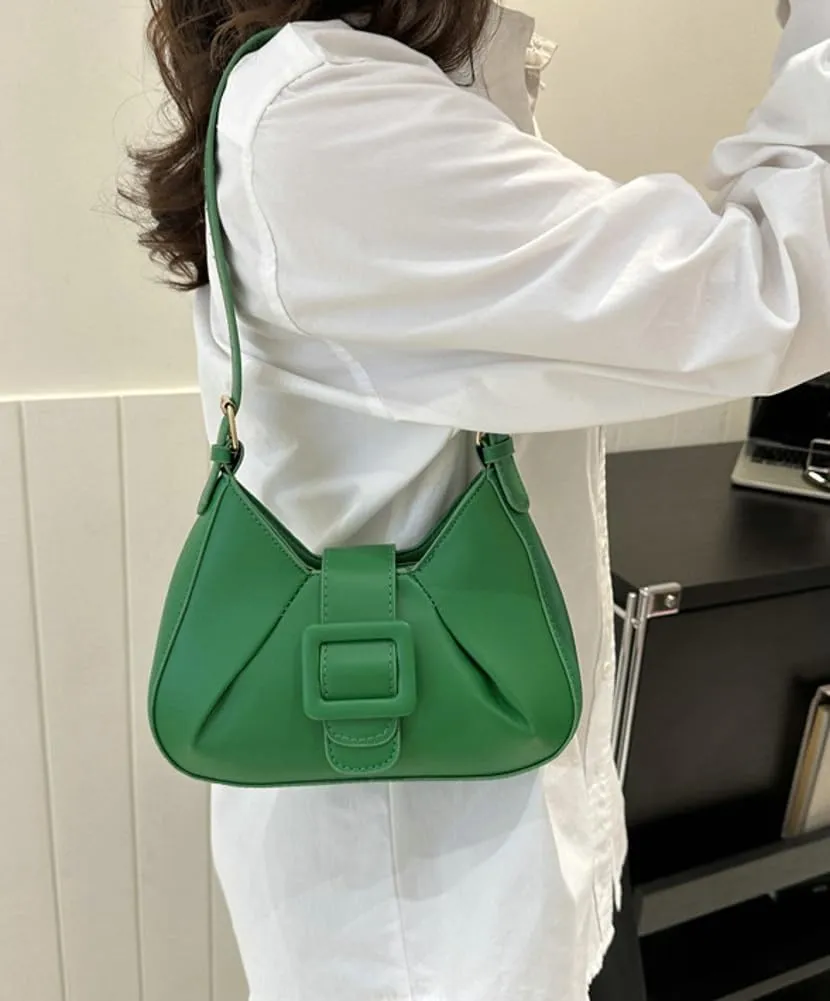 Womens Vegan Leather Shoulder Bag Chic Dumpling Tote Bag Y2k Small Handbags Top Handle Purse Satchel