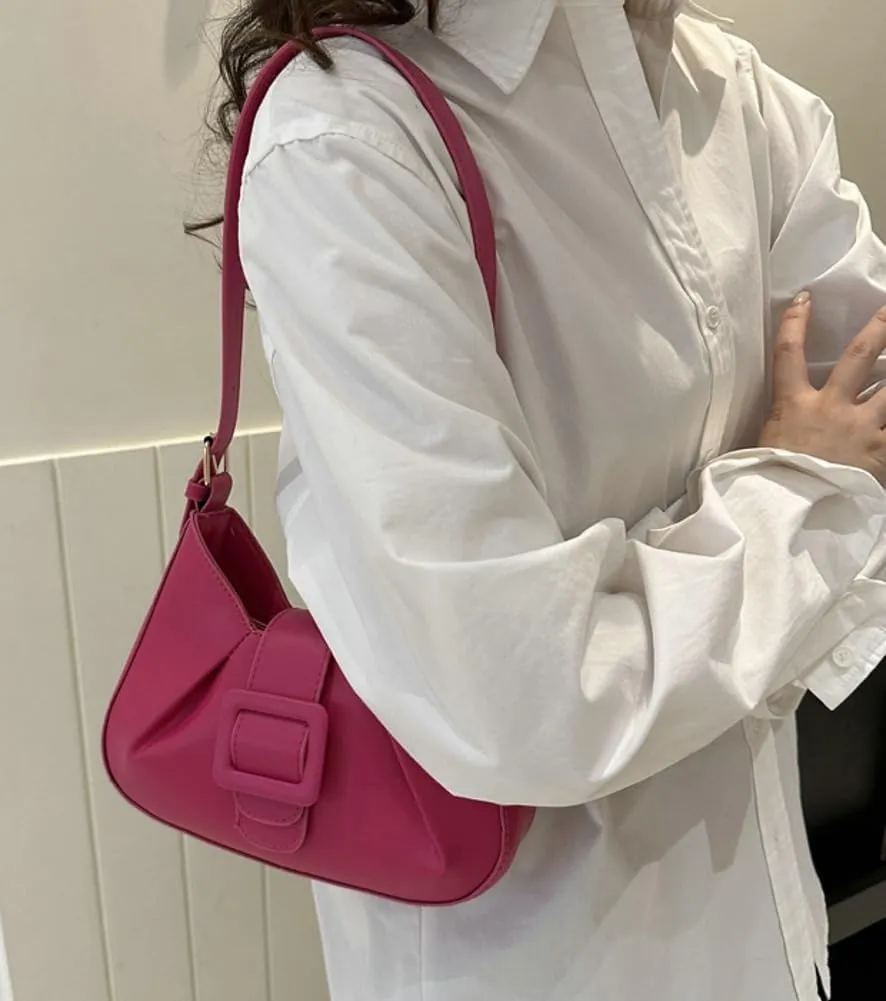 Womens Vegan Leather Shoulder Bag Chic Dumpling Tote Bag Y2k Small Handbags Top Handle Purse Satchel