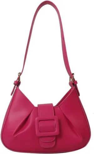 Womens Vegan Leather Shoulder Bag Chic Dumpling Tote Bag Y2k Small Handbags Top Handle Purse Satchel