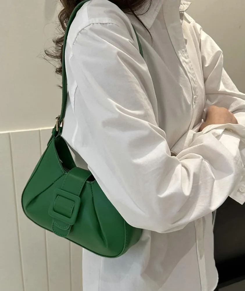 Womens Vegan Leather Shoulder Bag Chic Dumpling Tote Bag Y2k Small Handbags Top Handle Purse Satchel