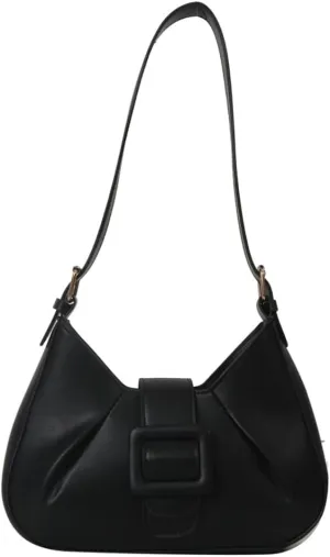 Womens Vegan Leather Shoulder Bag Chic Dumpling Tote Bag Y2k Small Handbags Top Handle Purse Satchel