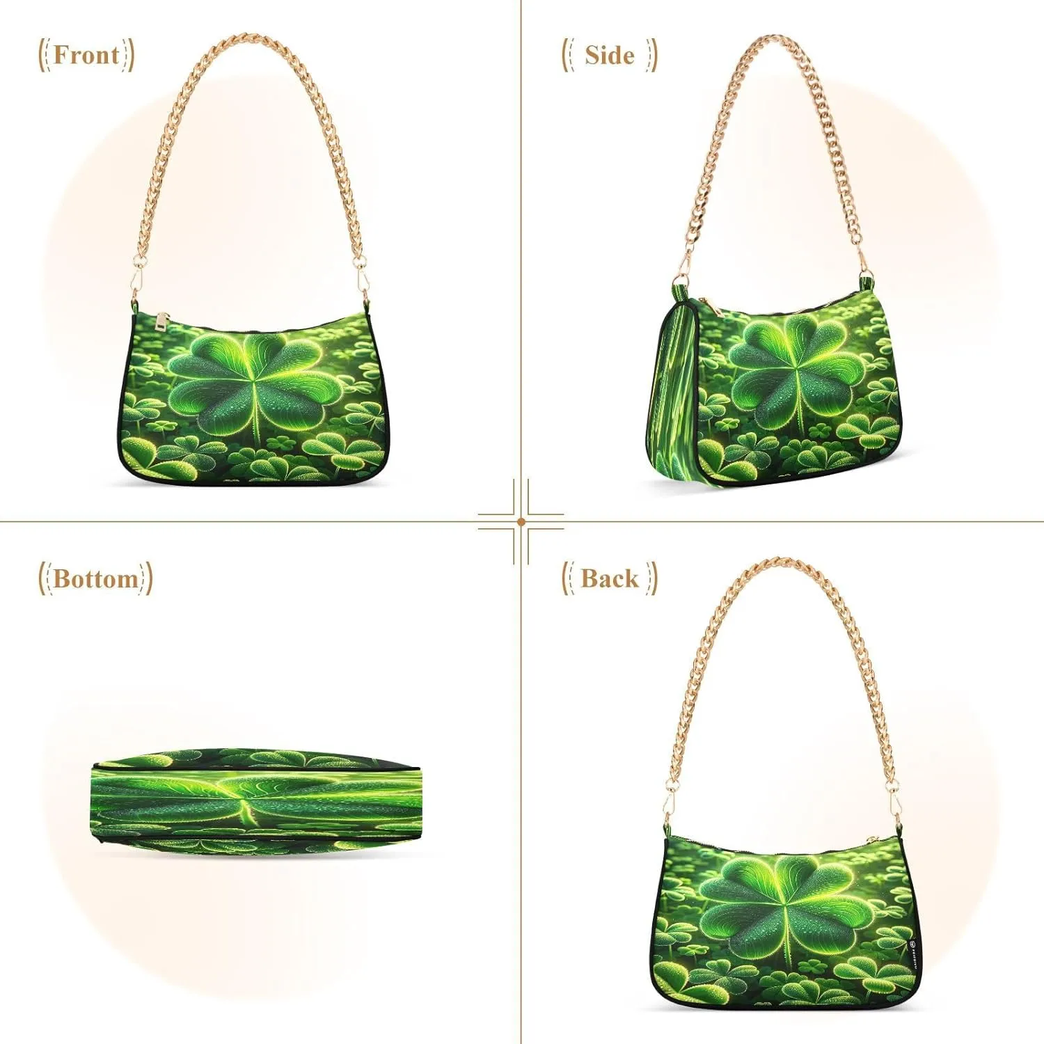 Xray Flowers Small Bag, Crossbody Bags for Women Trendy