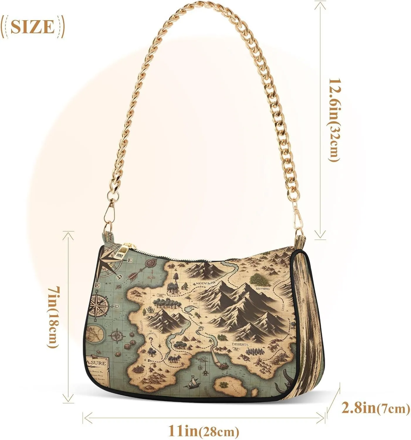 Xray Flowers Small Bag, Crossbody Bags for Women Trendy