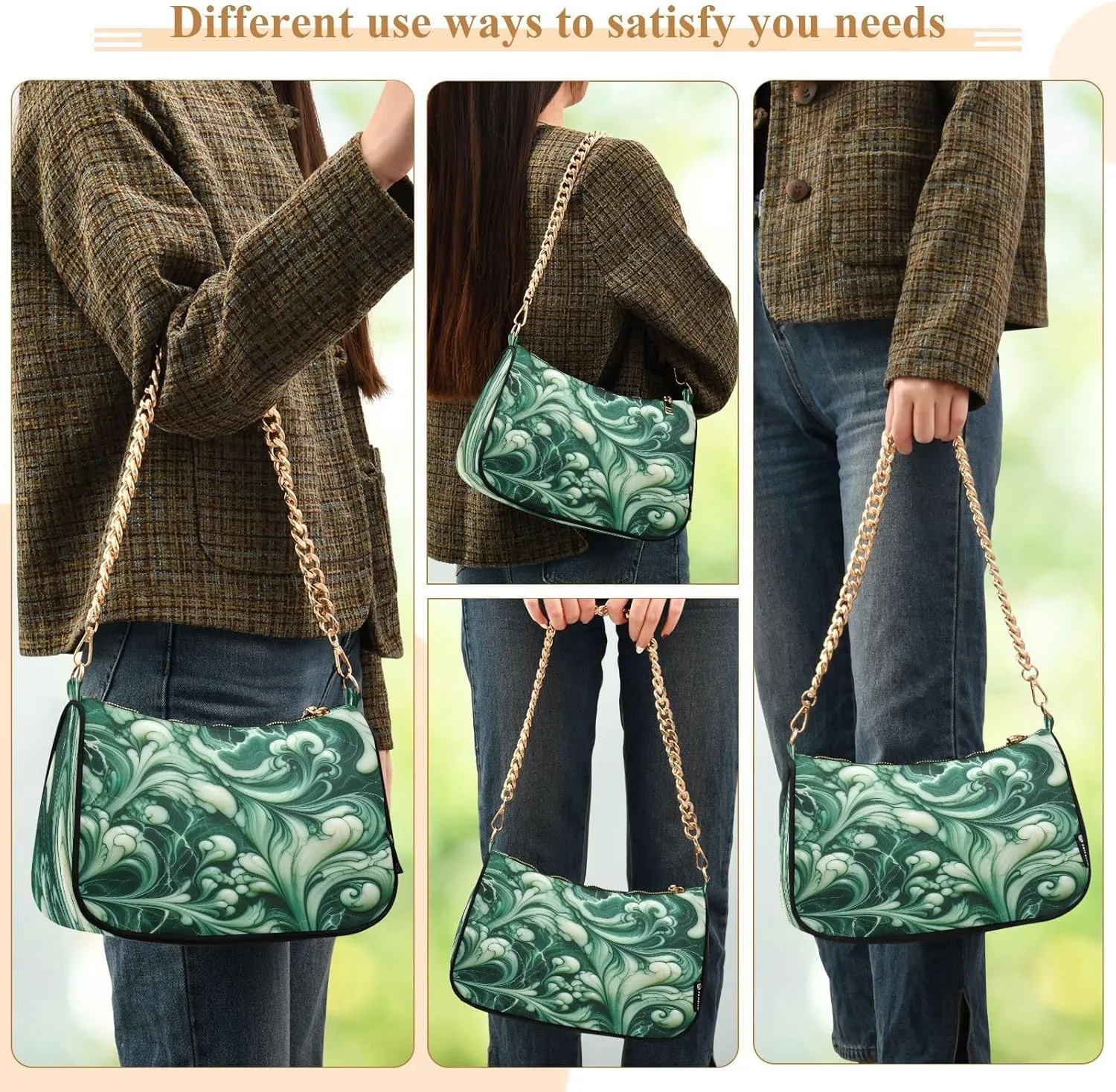 Xray Flowers Small Bag, Crossbody Bags for Women Trendy