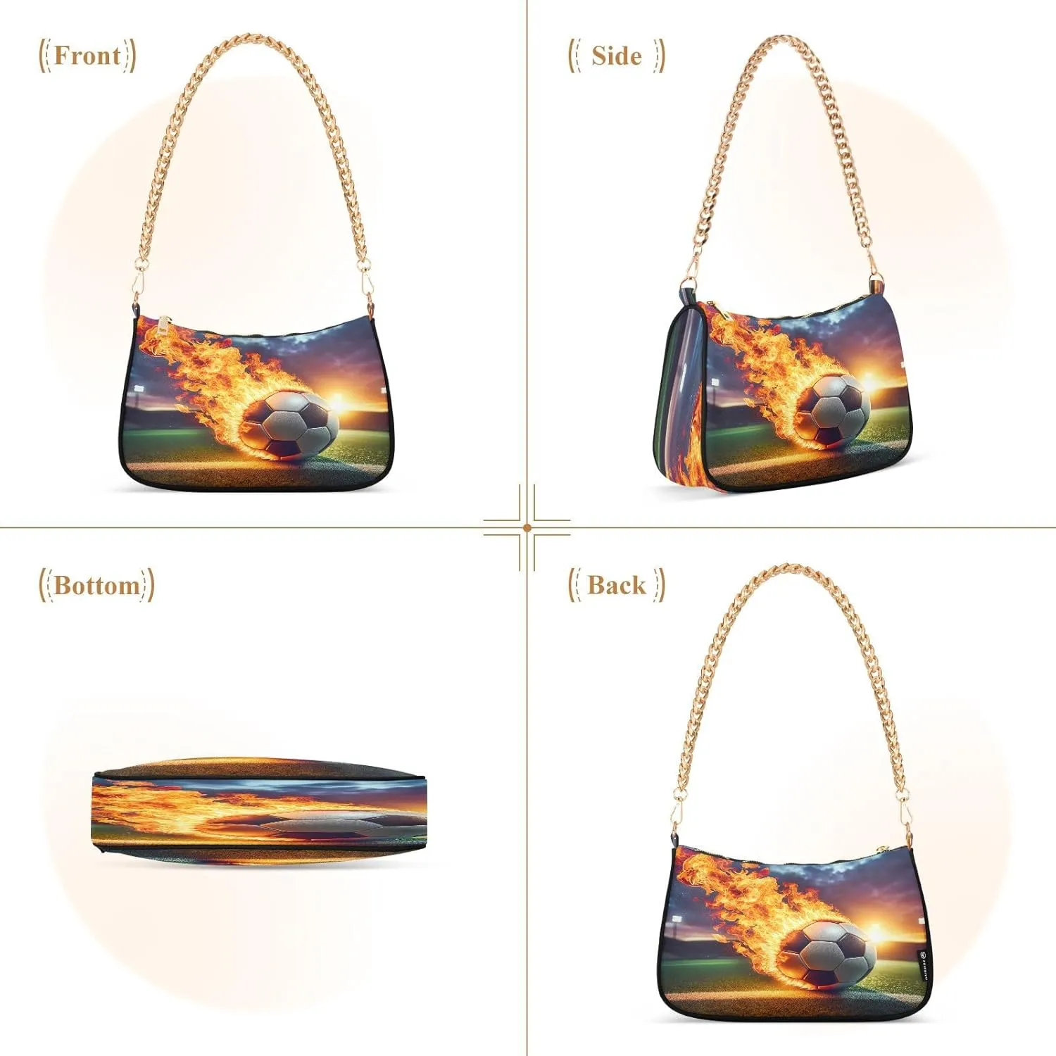 Xray Flowers Small Bag, Crossbody Bags for Women Trendy