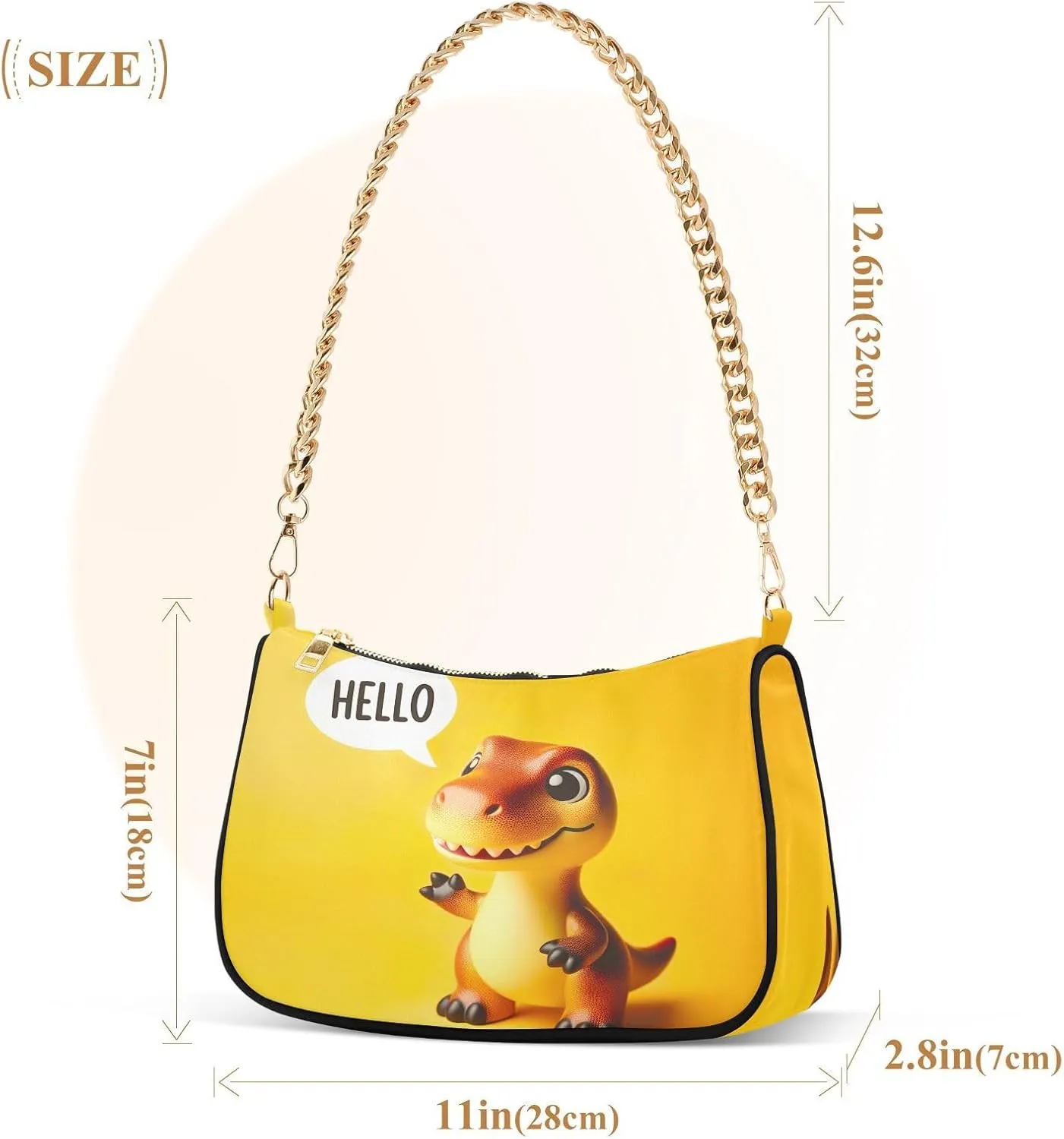 Xray Flowers Small Bag, Crossbody Bags for Women Trendy